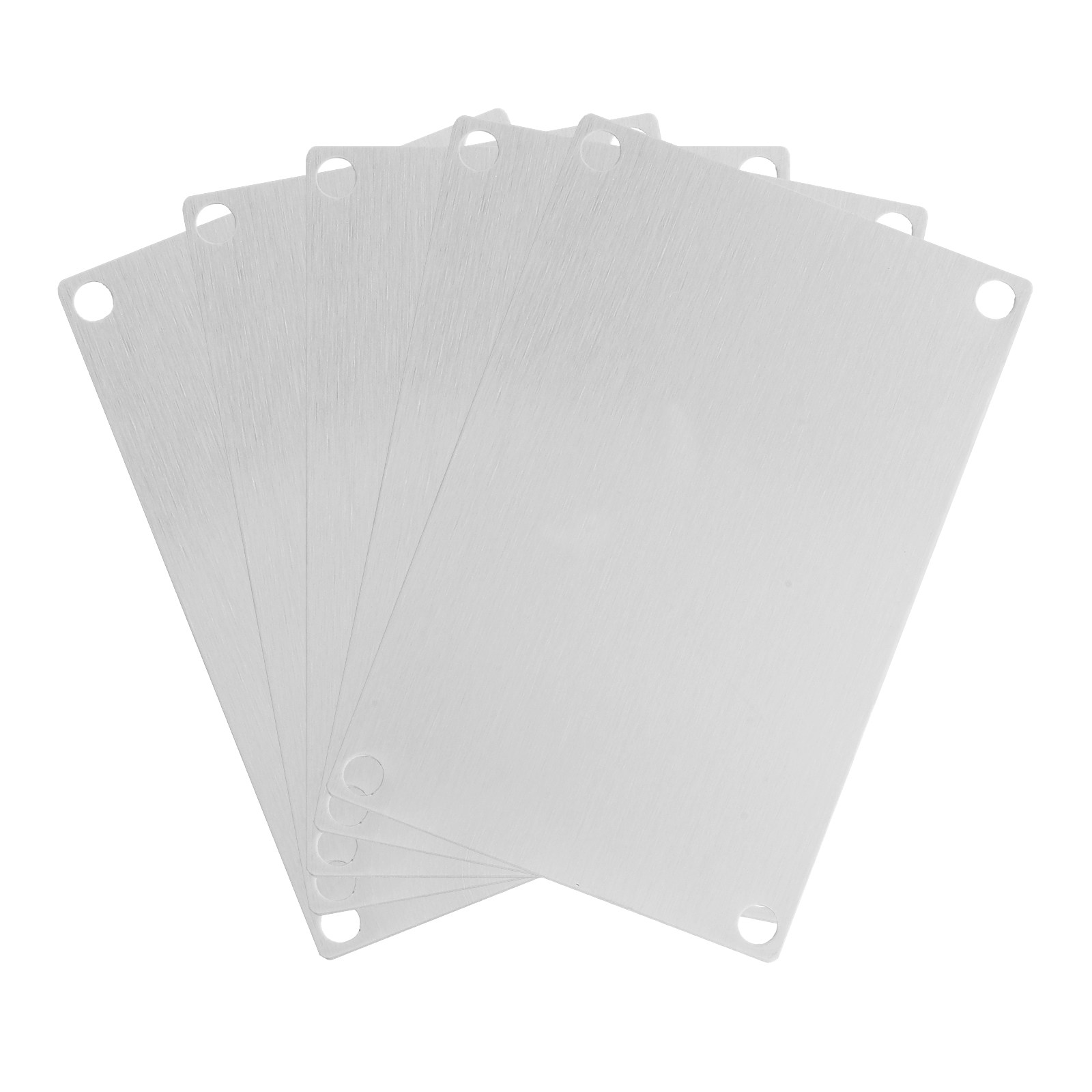 5Pcs Stainless Steel Blank Out - Yard Sign Blank ulasan dan harga