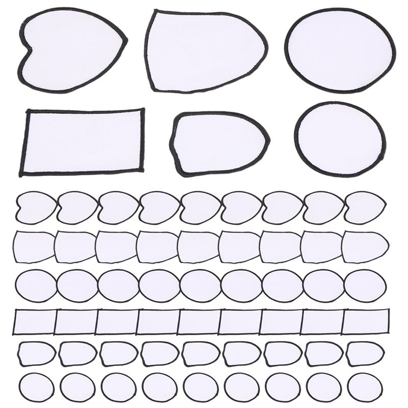 HOT-60Pcs Sublimation Blanks P - Hat Sublimation Blank ulasan dan harga