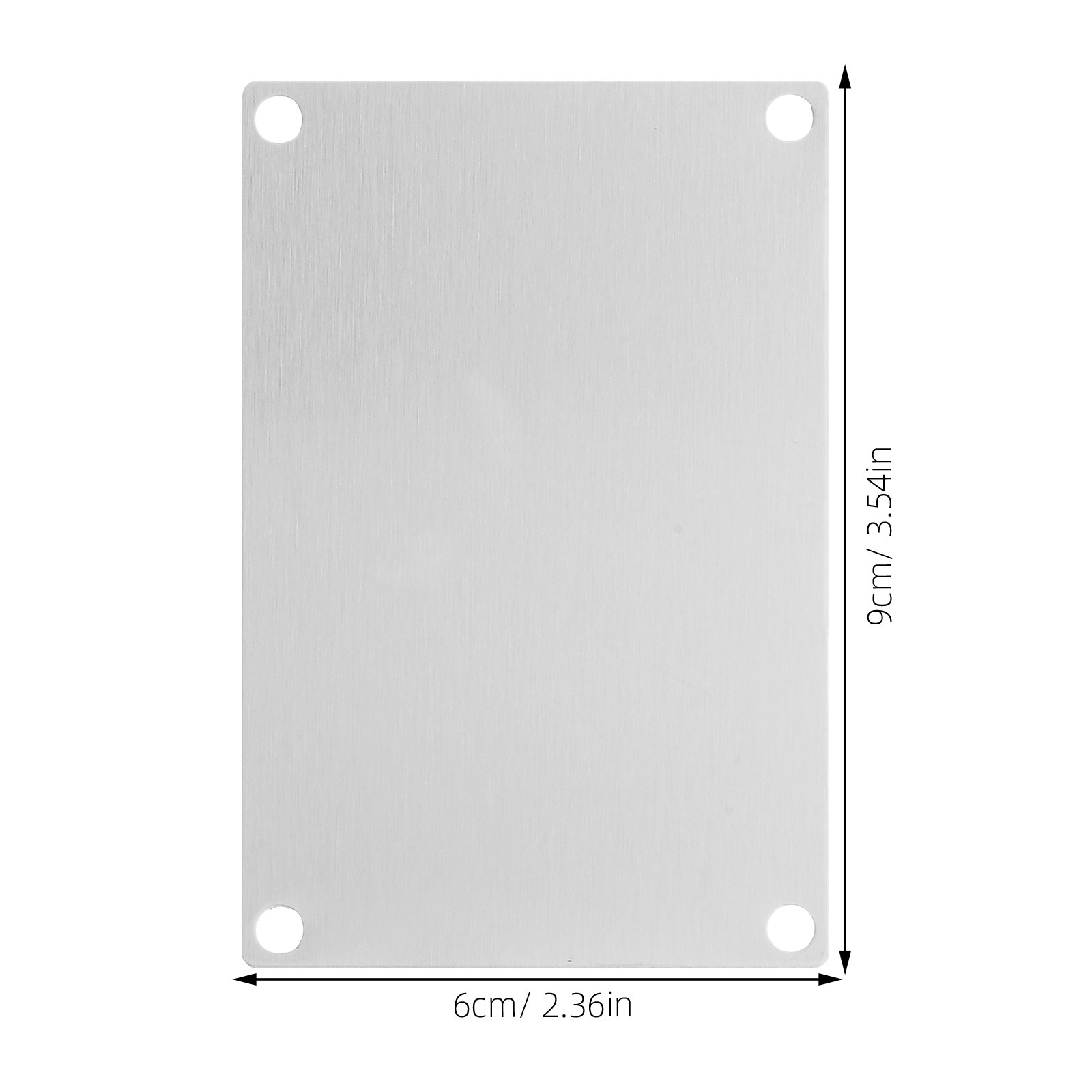 5Pcs Stainless Steel Blank Sig - Yard Sign Blank ulasan dan harga